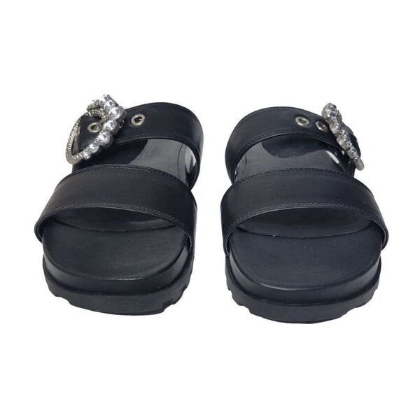 Karl Lagerfeld Women's Brinda Embellished Slip-On Slide Sandals (Size 8) - Picture 2 of 11